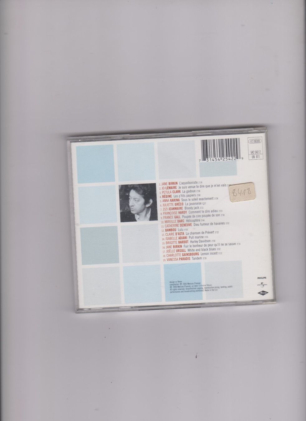 CDs: Serge Gainsbourg - Versions Femmes CD – D'occasion à Bex par Canouille 1