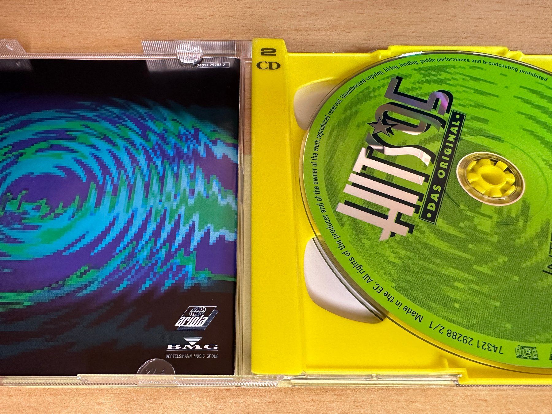 CD: Various – Internationale Hits 95 - 2 CD – Usato da Rikon im Tösstal venduto da Alpenmutz 2