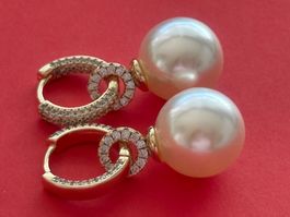 Luxus Elegante Ohrschmuck Ohrstecker Farbe : Gold