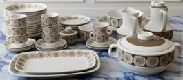 Geschirr Set-Bavaria-48 Teile-Guter Zustand