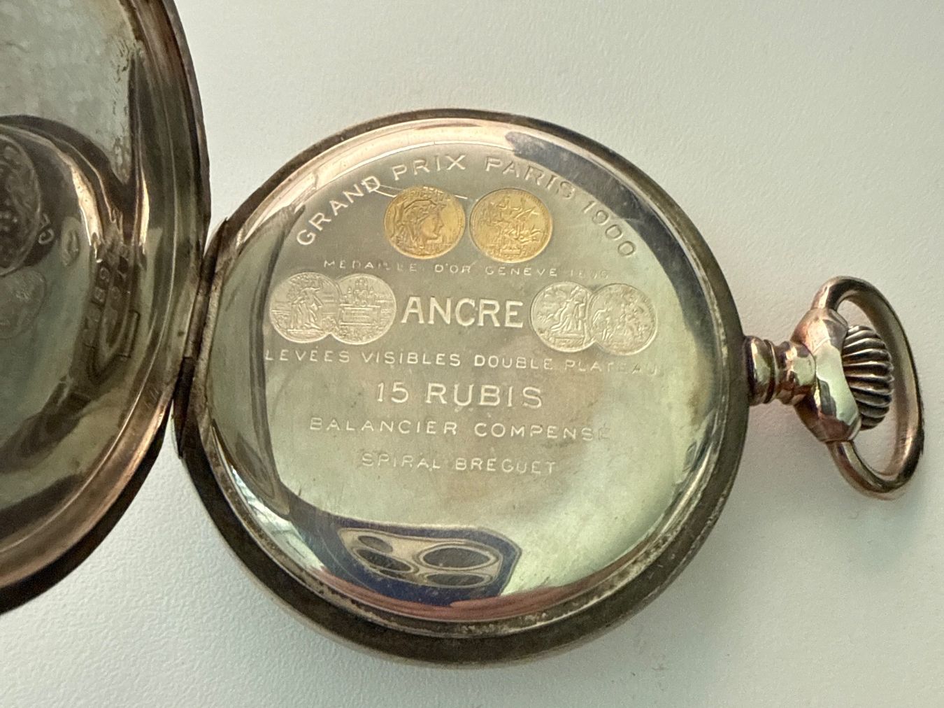 Zenith Orologi: Zenith Taschenuhr Silber läuft – Usato da Stadel venduto da amigo014 2