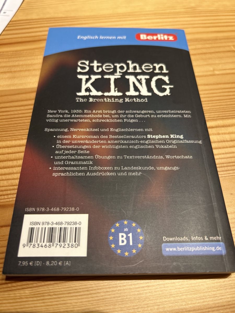 Libri: Englisch lernen mit Stephen King – Nuovo (secondo la descrizione) da Brunnen venduto da Liluzick 1