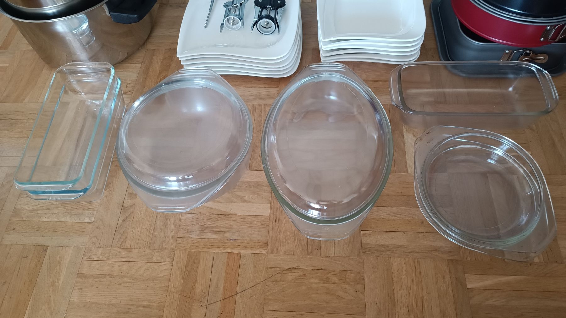 Pyrex Teglie da forno: Bräter und Bratformenset, hitzebestaendig, Pyrex u.a! – Usato da Baden venduto da zuppel