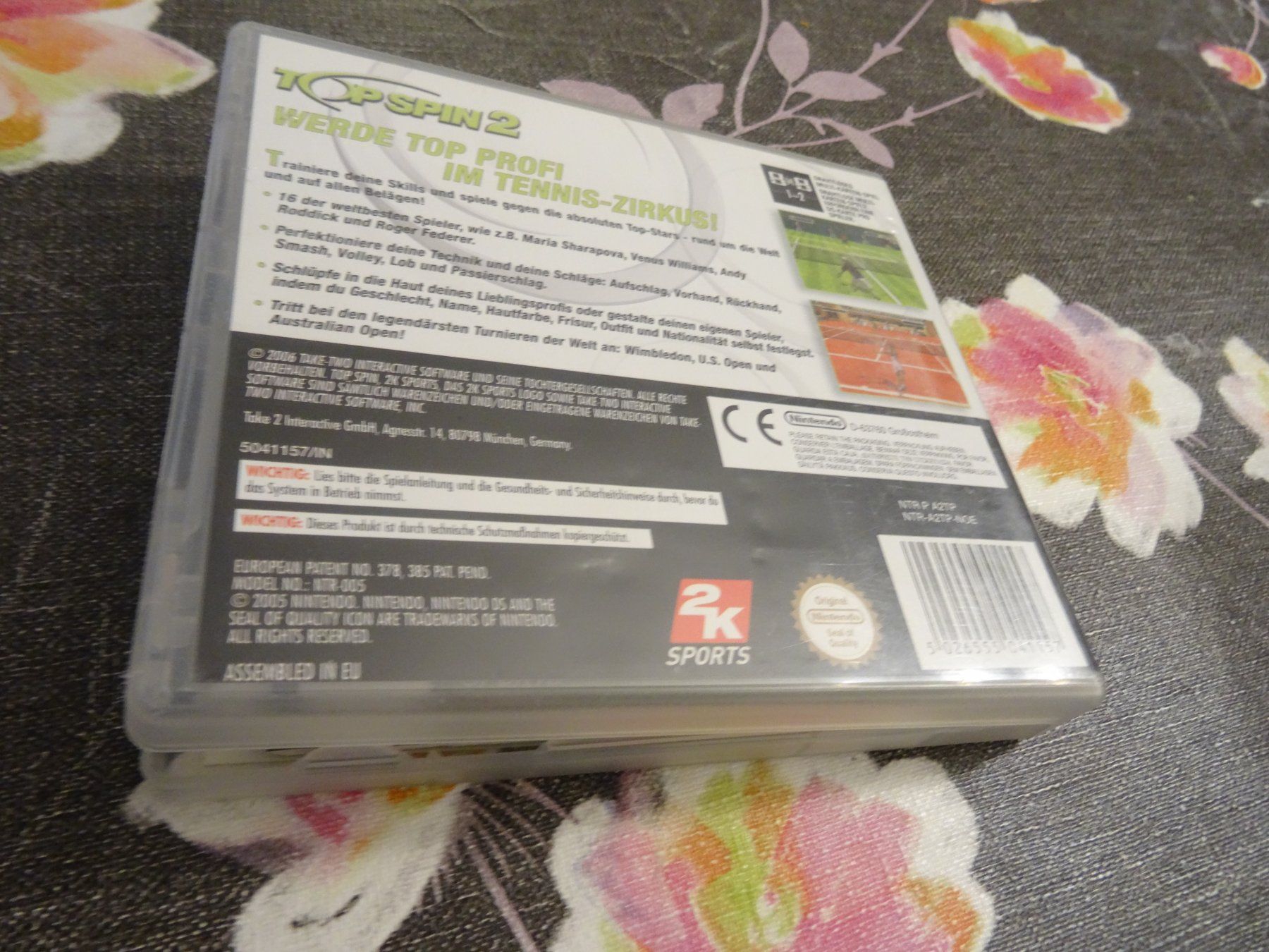 Nintendo Giochi: Top Spin 2 DS – Usato da Olten venduto da Disc-Ausverkauf 2