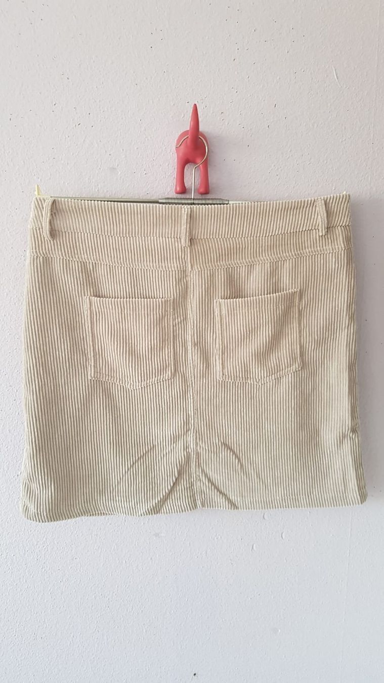 Röcke: Jupe en velours cotelé blanc cassé taille L – Neu und originalverpackt aus Versoix von aline_b 1