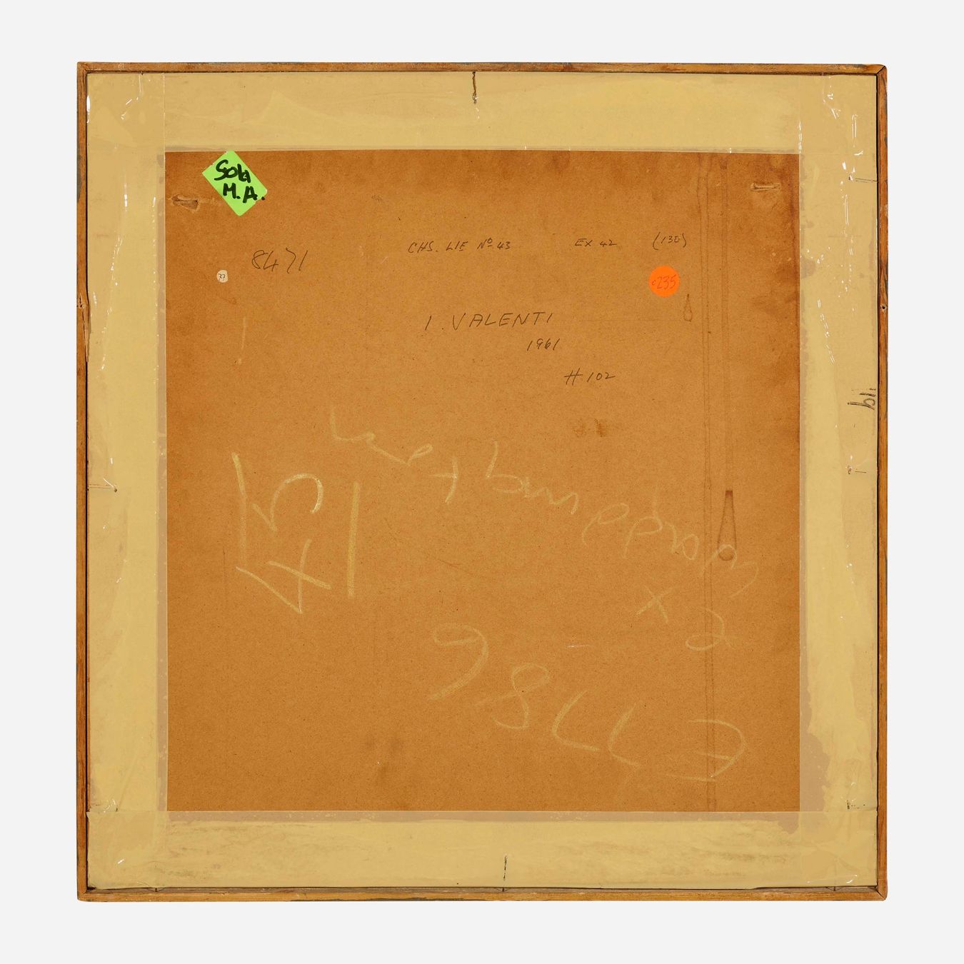 Dipinti: Italo Valenti Collage orginal signiert – Usato da Winterthur venduto da Art-3000 1