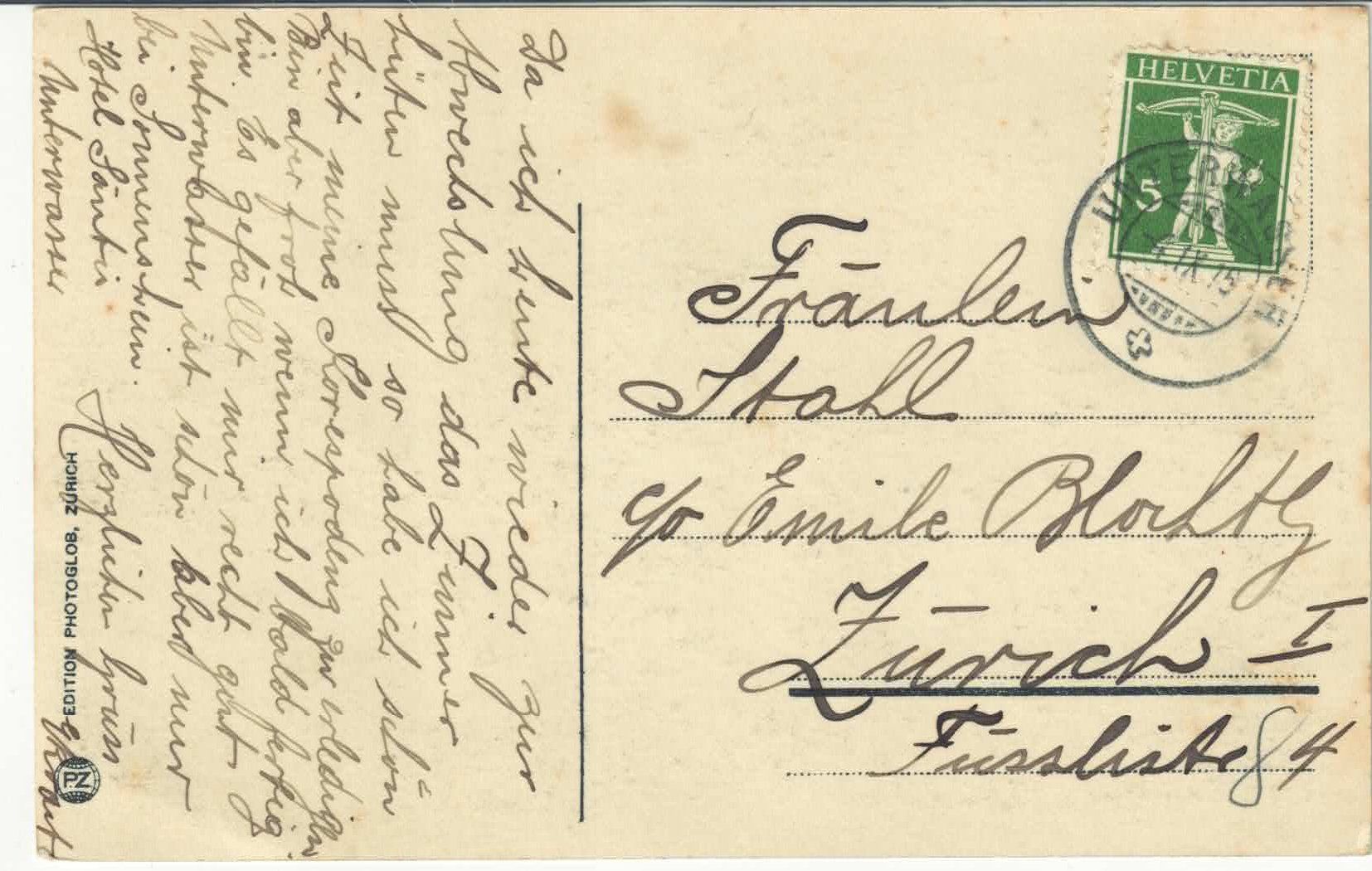 Cartoline postali: Unterwasser - Generalansicht – Usato da Ettingen venduto da Kartenplanet 1