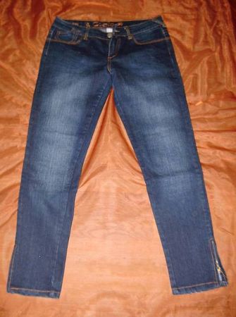 Stretch - Jeans, Gr. 38, Denim Dunkelblau "Glockhouse" NEU