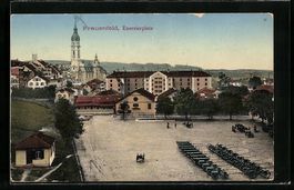 Frauenfeld, Exerzierplatz, im Hintergrun