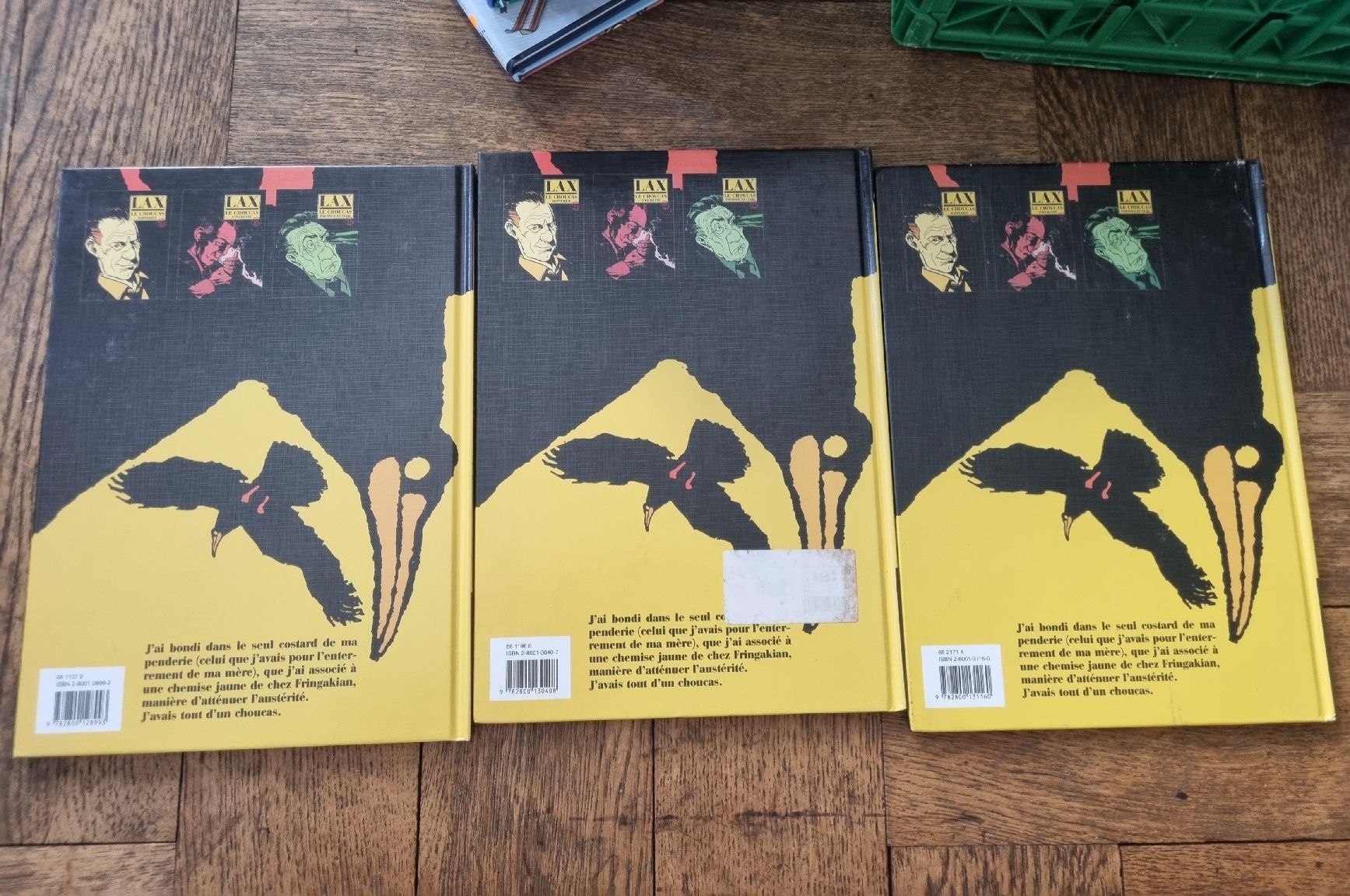Fumetti: LAX - Le Choucas, T1-3, BD – Usato da Fribourg venduto da sal_5ln6 1