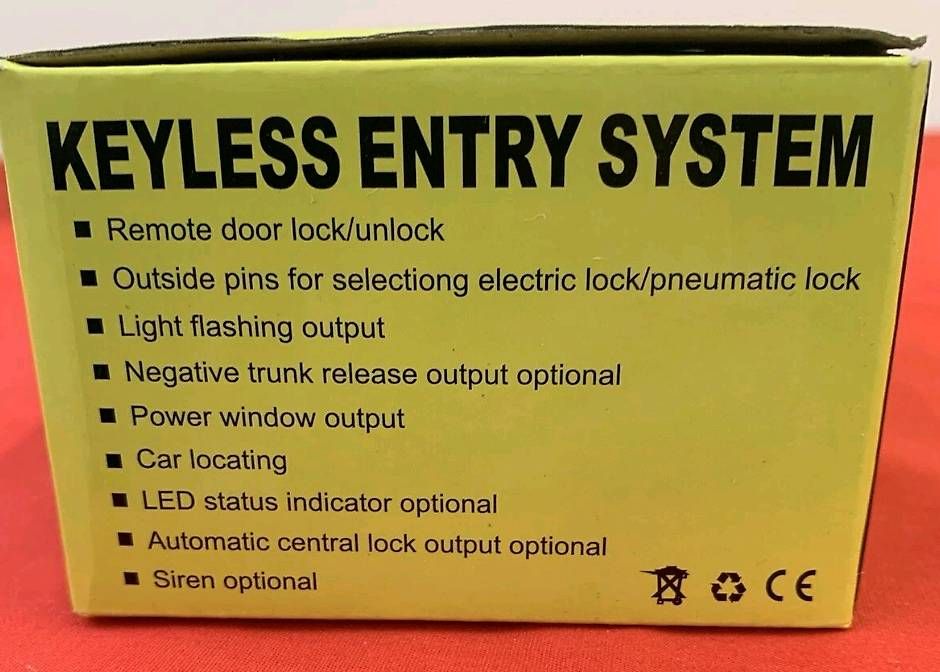 Accessori per altri veicoli: KEYLESS ENTRY SYSTEM – Usato da allschwil venduto da elmo63 2