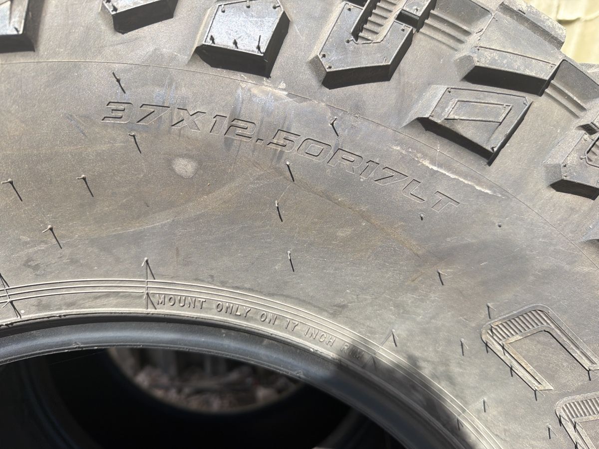 Pneumatici & Ruote complete: 4x Occ. 37x12.50R17 LT – Usato da Mollis venduto da roger_x 5