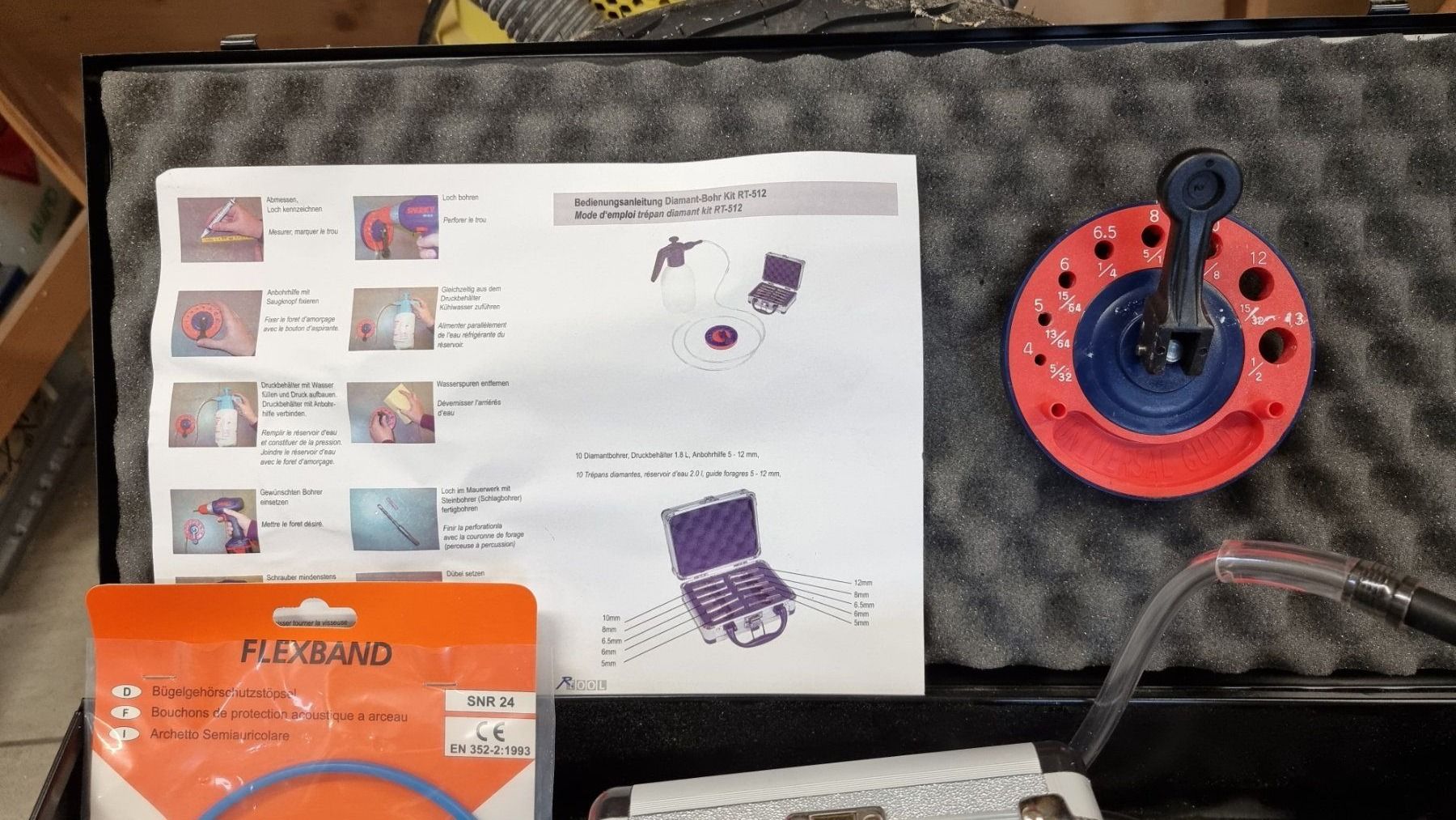 Tutti gli attrezzi: Diamant-Bohr Kit RT-512 – Usato da ramiswil venduto da saboli01 3