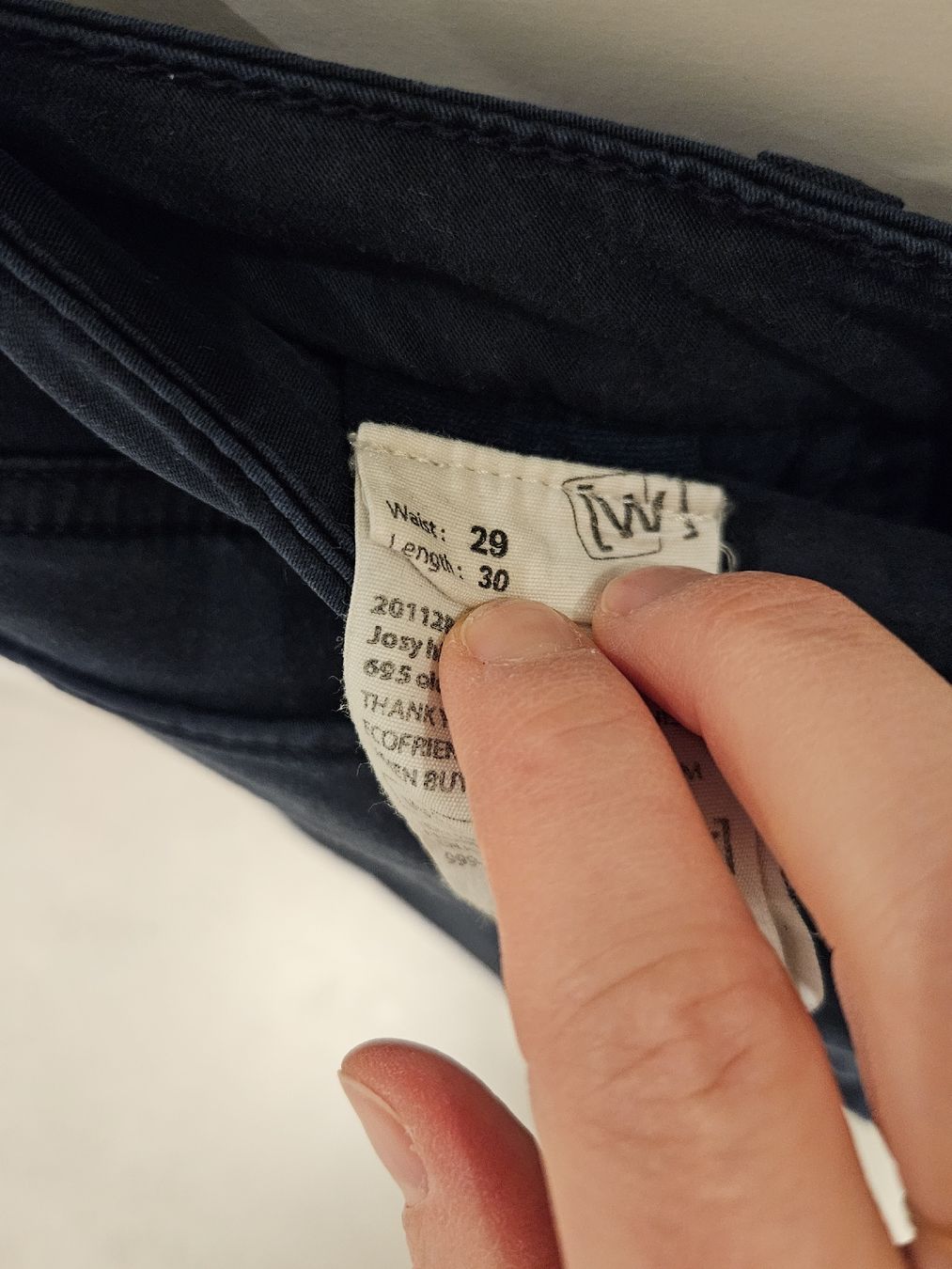 Pantaloni: Wunderwerk "Josy" High Flex pants, navy Blue, Size 29 – Usato da Thalwil venduto da Sarah_Van_Nevel 6
