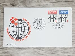 CL05 Enveloppe + Timbre Danmark 1976