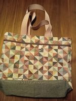Praktische Damen Handtasche / Shopper,aus Polsterstoff..neu!