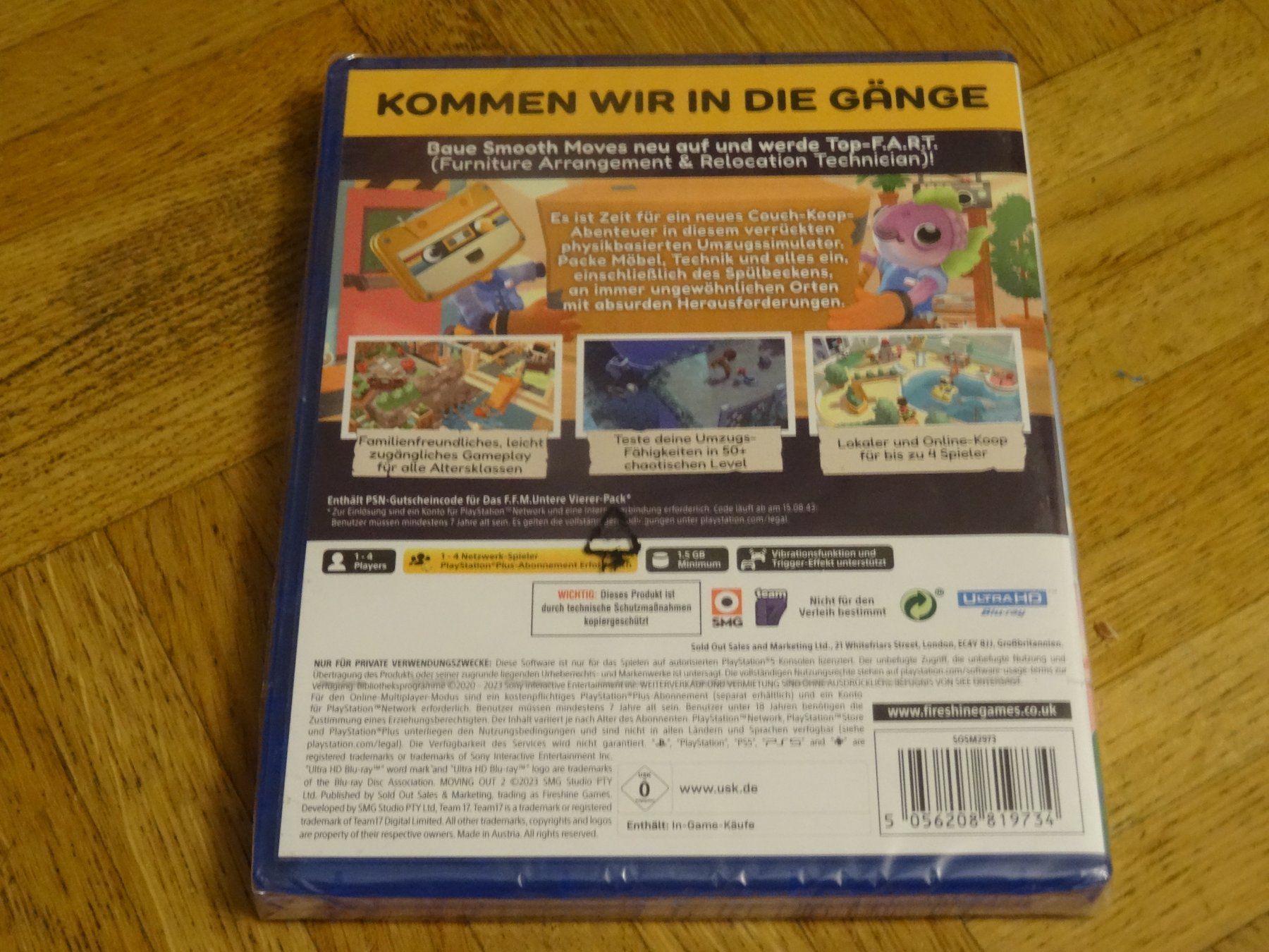 Sony Spiele: Moving Out 2 - PS5 NEUWARE – Neu und originalverpackt aus Olten von Disc-Ausverkauf 1