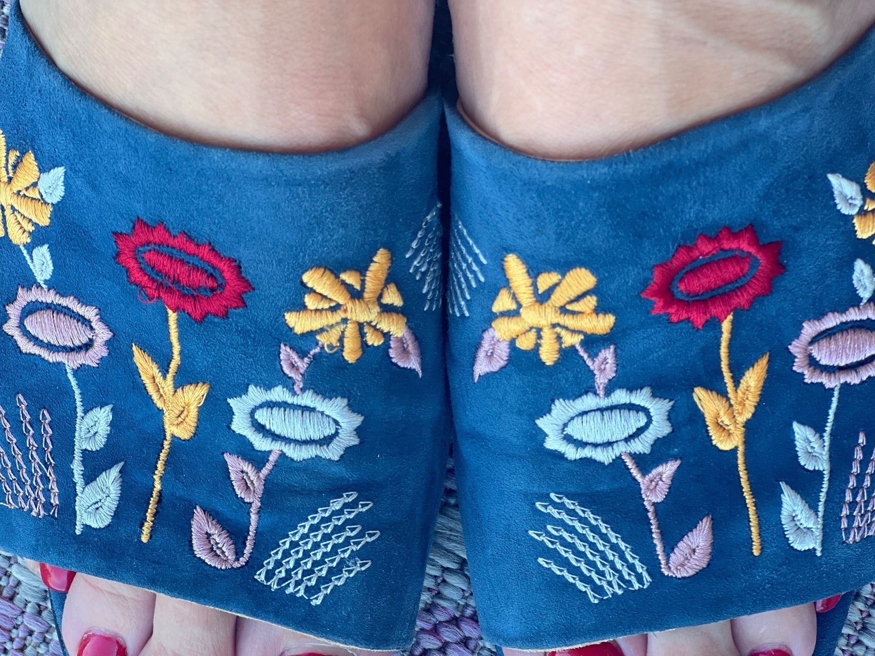 Scarpe da donna: Denim Flip Flop, Gr. 45 – Usato da Altendorf venduto da Ro 8