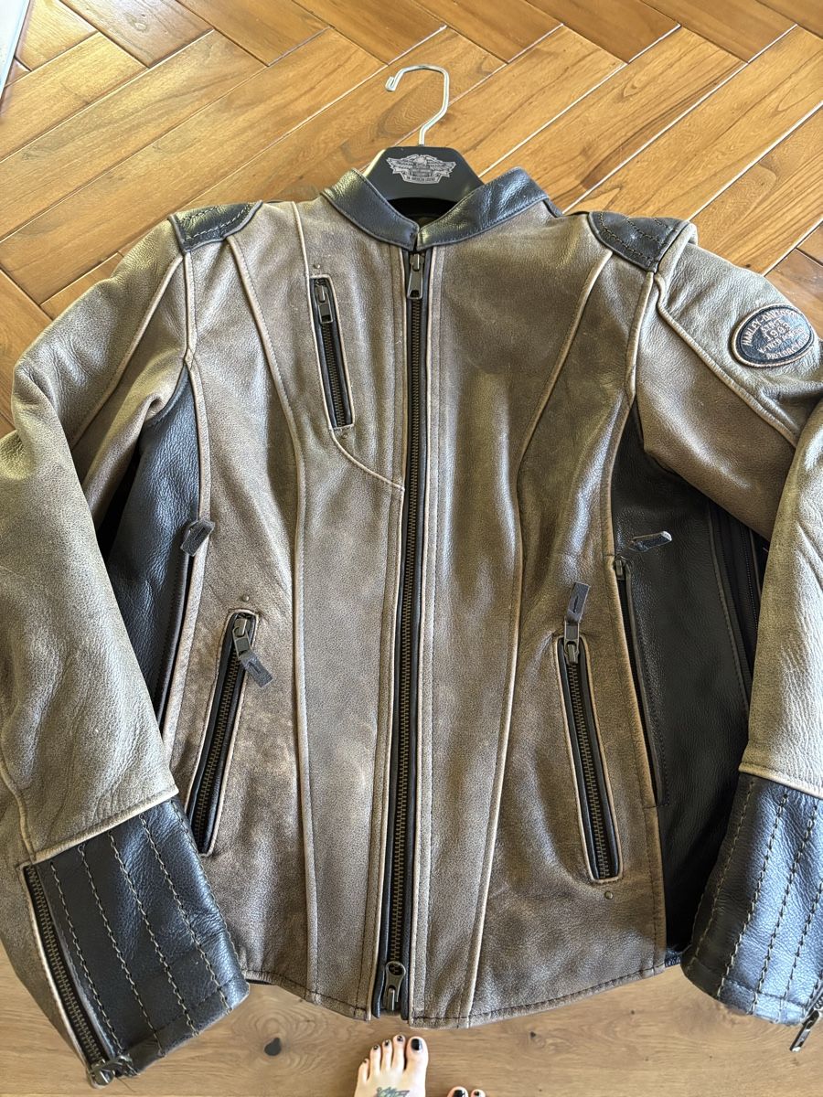 Harley-Davidson Vestes: Harley Davidson Lederjacke – Neuf (Voir description) à Summaprada par Cody09 2