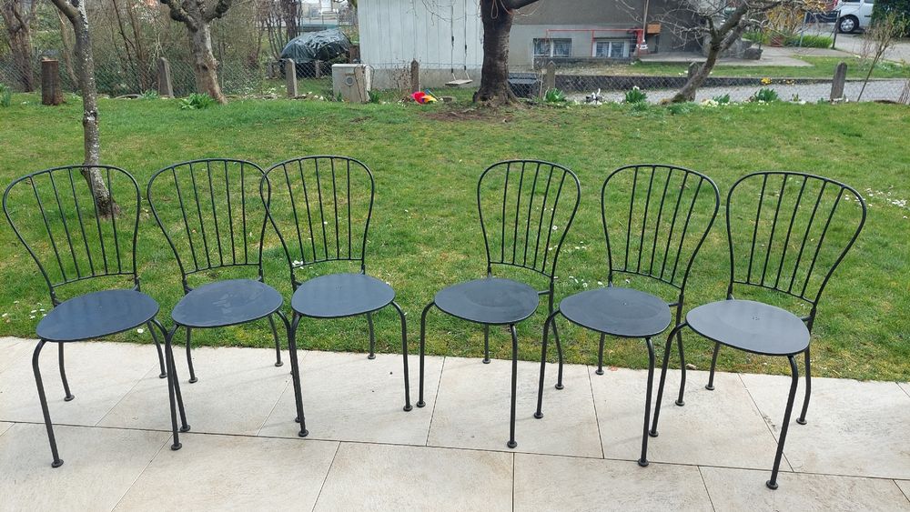 6 Stück Läckö Gartenstühle von Ikea Kaufen auf Ricardo