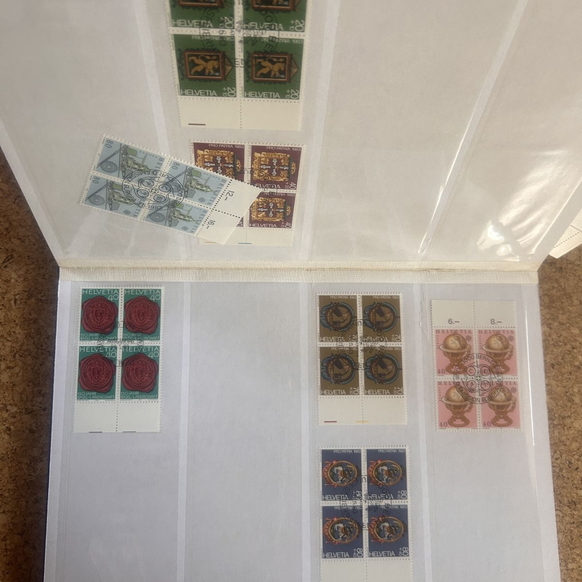 Tutti i francobolli: Briefmarken Schweiz mit basler taube 1995 – Usato da Laufen venduto da belleskulptur 4