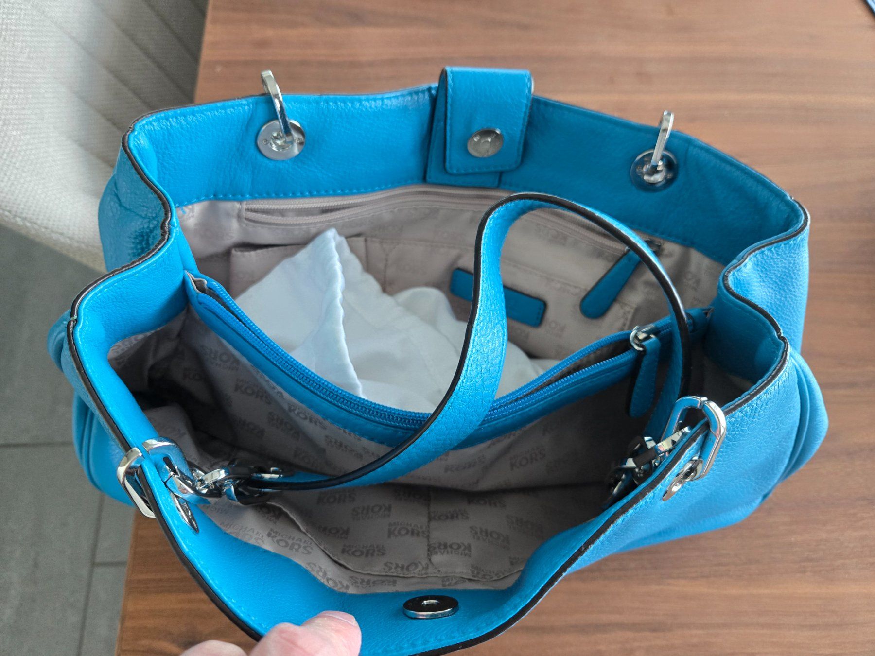 Michael Kors Borse da donna: Michael Kors Handtasche türkis – Usato da Buchs AG venduto da fischbach99 2