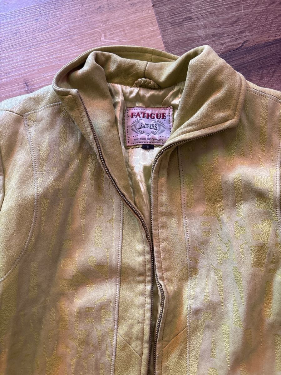 Giacche: Lederjacke Grün Y2K Vintage – Usato da Bern venduto da LoveVintageY2K 2