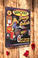 Repro Blechschild Plaque métal vintage rétro Garage Oldtimer