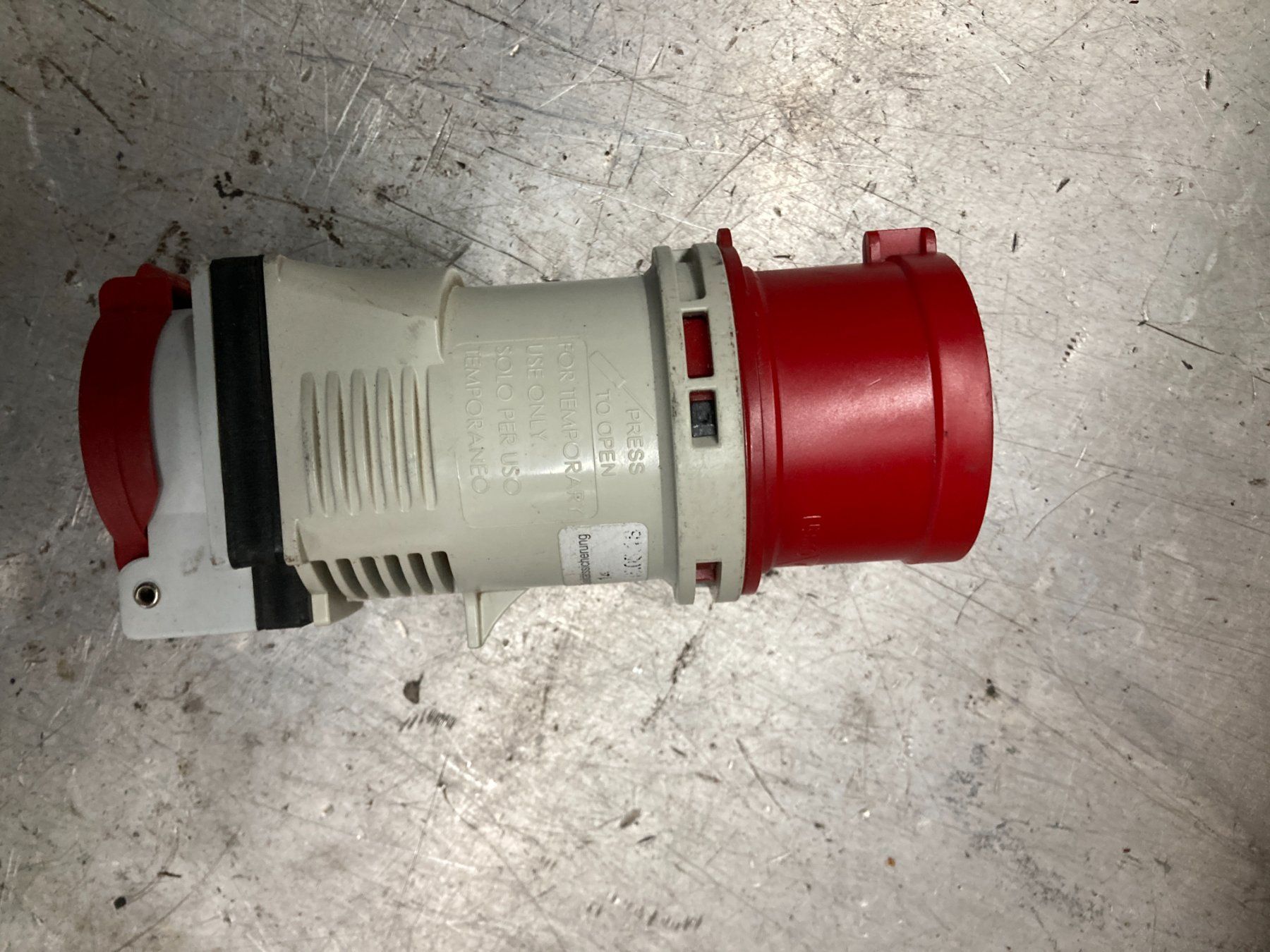 Stecker: STECKO 16A 5 polig CEE Starkstrom Kupplung – Gebraucht aus Cham von WB2223 4