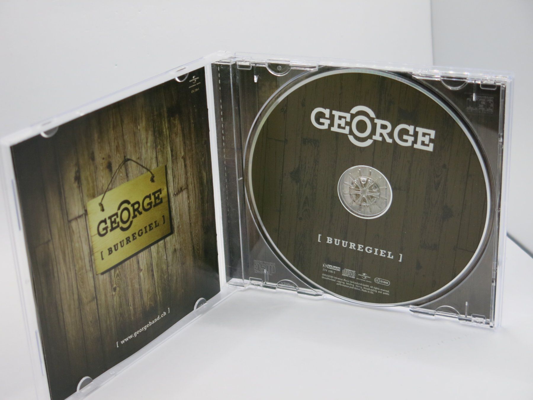 CD: CD George - Buuregiel – Usato da Ernetschwil venduto da luisvonerni 1