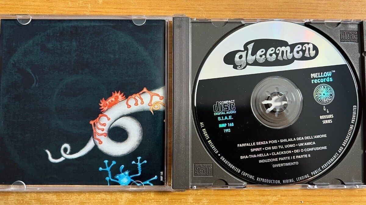 CD: Gleemen - Same // CD - 1. Italy-Pressing 1993 on CD - TOP – Usato da Gais venduto da soundcave57 2