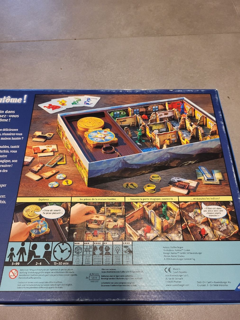 Ravensburger Giochi: Schnappt Hubi! Spiel mit dem frechen Gespenst – Nuovo (secondo la descrizione) da Biel/Bienne venduto da Aare5 3