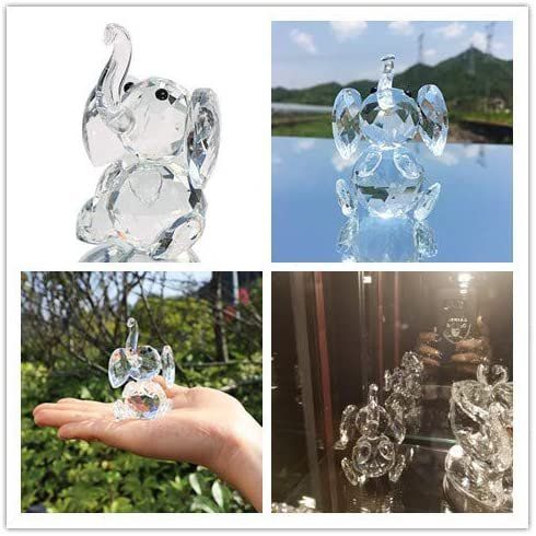 Statuette: Briefbeschwerer aus Kristall | Elefant – Nuovo e nell'imballaggio originale da Lopagno venduto da CLep 3
