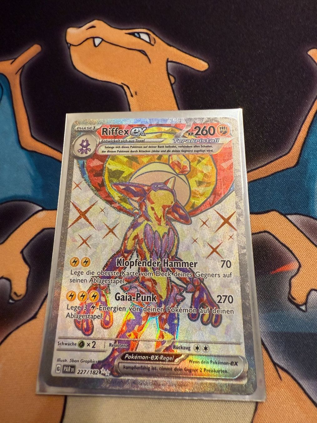 Pokémon Carte collezionabili: Riffex ex (PAR 227) - Paradoxrift – Nuovo (secondo la descrizione) da Bülach venduto da Pfrenzel