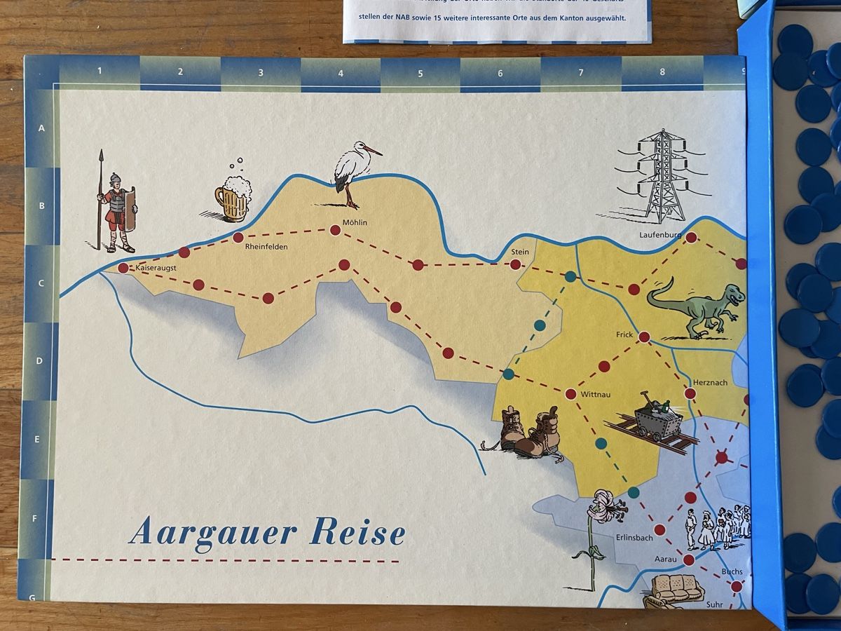 Giochi: Aargauer Reise Würfel-Quiz – Usato da Wildensbuch venduto da Mangosteen7 4