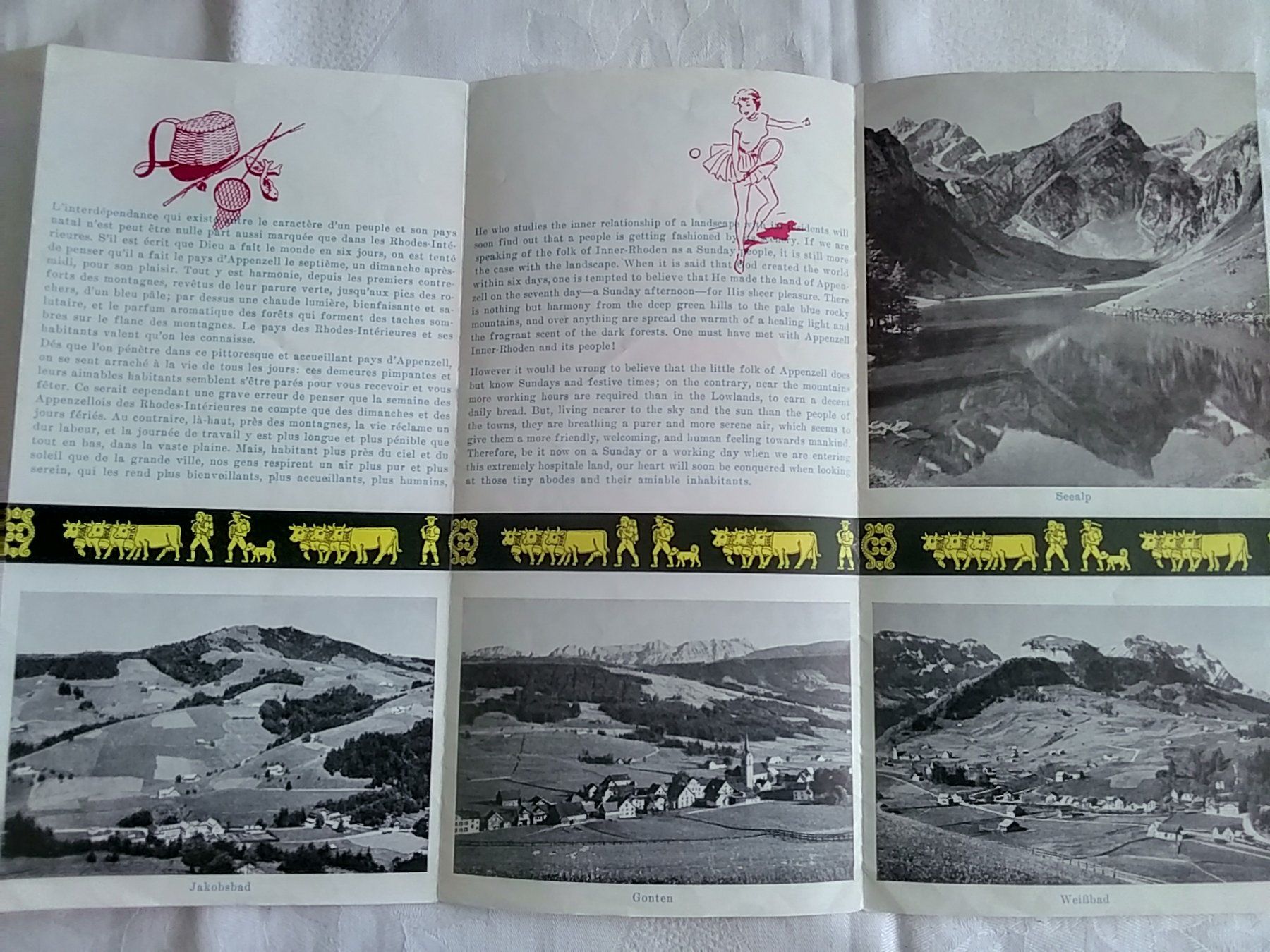 Libri: Prospekt APPENZELL SWITZERLAND – Usato da Appenzell venduto da lama19 3