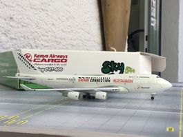 Sky500 Boeing 747-400 Kenya Airways Cargo, 1:500 Modell