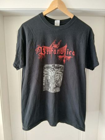 Profanatica Black Metal Band Shirt – Gr. M –  2000 Vintage