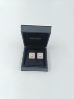 EINZIGARTIGE DIAMANT PERLEN OHRCLIPS IN 750 WEISSGOLD