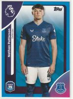 2026 Topps Premier League Nathan Peterson Base Blue Parallel