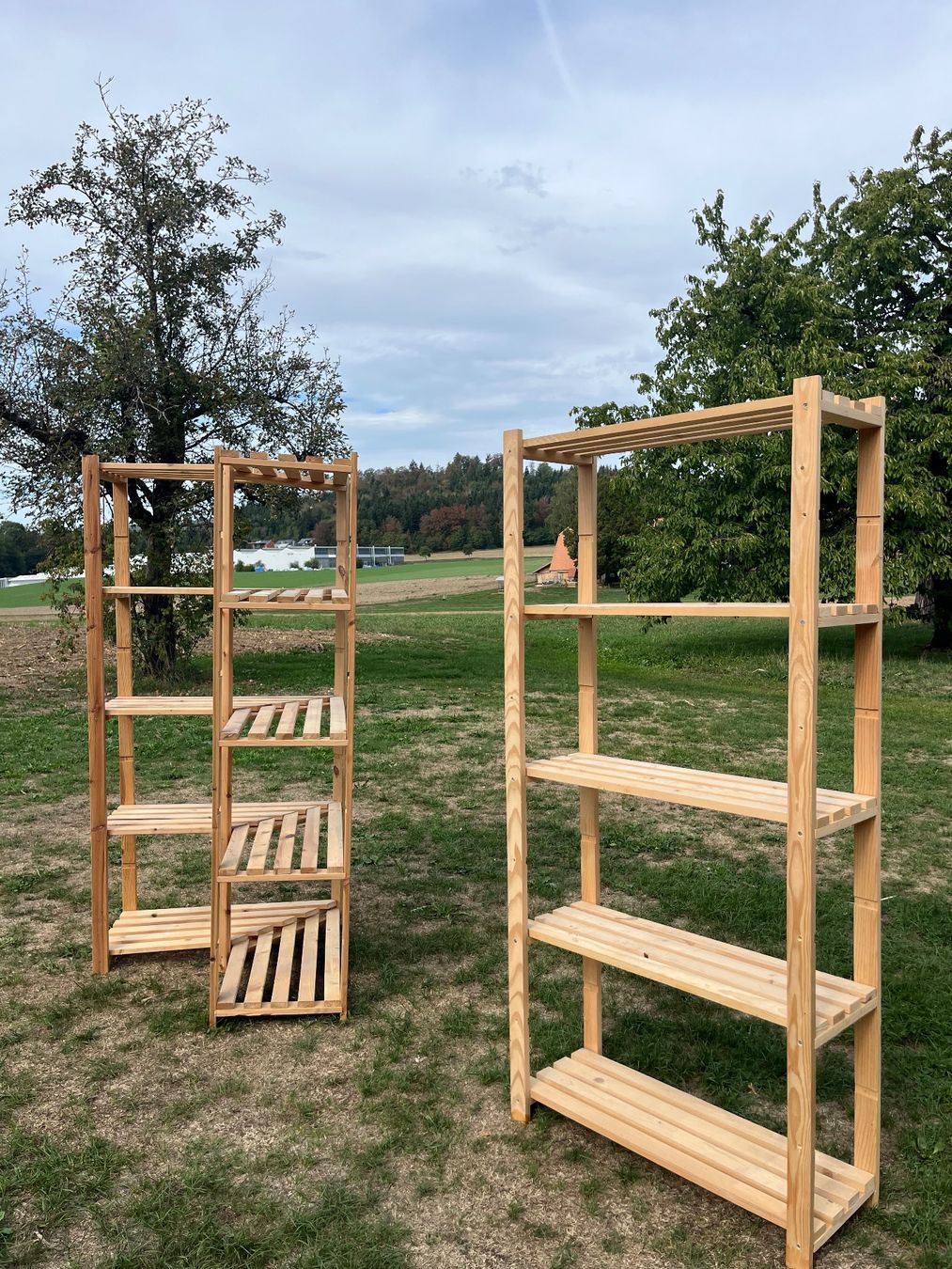Scaffali: Keller Eckregal und Regal Holz – Usato da Allmendingen b. BE venduto da juair 7