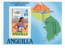 Block "Olympische Spiele". Anguilla