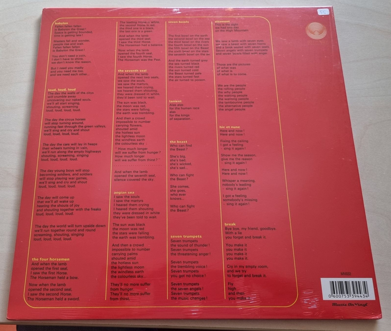 Dischi in vinile: Aphrodites Child - 666 LP, Missing Link RE – Usato da Wenslingen venduto da riger11 1