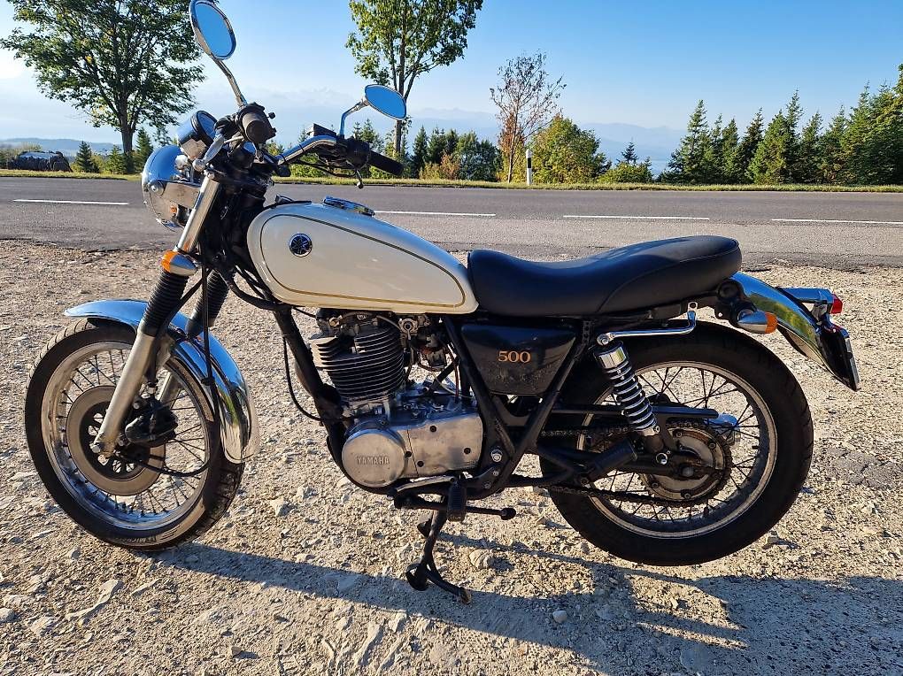 Strada: Yamaha SR 500 - Oldtimer - Veteran – Usato da Le Sentier venduto da shuck