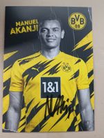 Manuel Akanji -  handsigniert BVB - Saison 20/21 - Dortmund