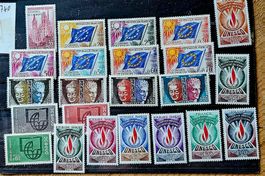 FRANCE,  Conseil de l'Europe/UNESCO ** ~1960-70