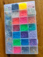Bunte Twist-Loops Box 🌈 mit vielen Charms, Anhänger