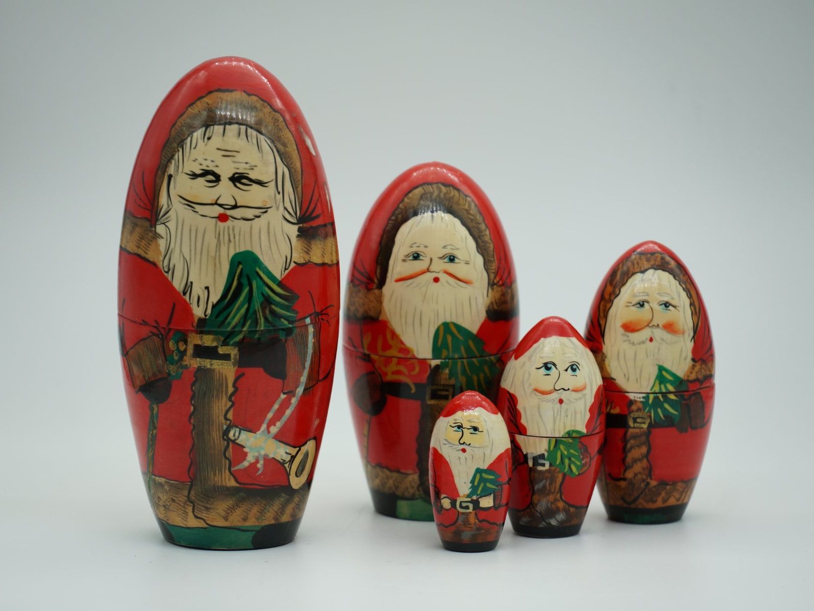 Statuette: Samichlaus Matrjoschka-Puppe – Usato da Rüti ZH venduto da Restwert_Rueti_ZH