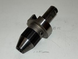 Dornag Kurzbohrfutter 1-13mm mit Zylindrischem Schaft 25mm