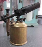 Alte Lötlampe Type 222, Max Sievert, Stockholm Schweden